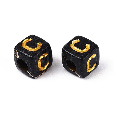 Opaque Acrylic Beads SACR-T035-20C-1