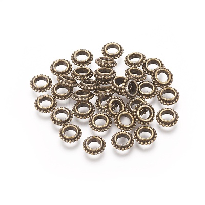 Tibetan Style Alloy Spacer Beads MLF11067Y-NF-1
