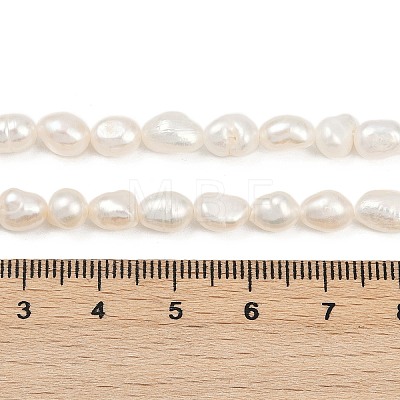 Natural Cultured Freshwater Pearl Beads Strands PEAR-P064-20H-04A-1