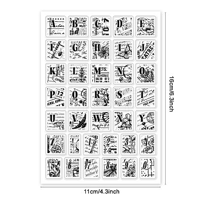 Custom Summer Theme PVC Plastic Clear Stamps DIY-WH0631-0121-1