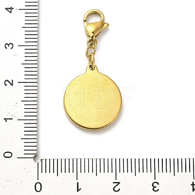 304 Stainless Stee Pendant Decoration LS-KEYC-B018-02G-03-1