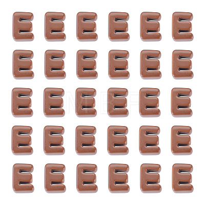 Opaque Acrylic European Beads OACR-TAC0019-006E-1