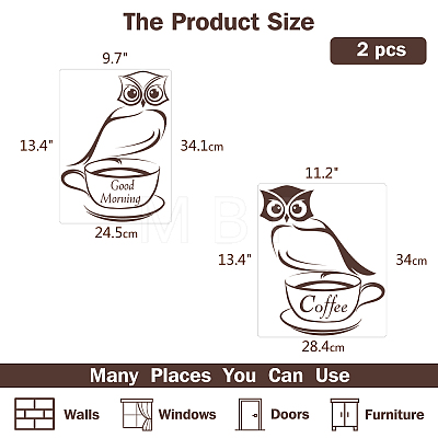 PVC Wall Stickers DIY-WH0377-071-1