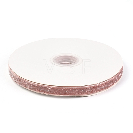 Single Face Sparkle Velve Ribbon SRIB-H308-02A-1