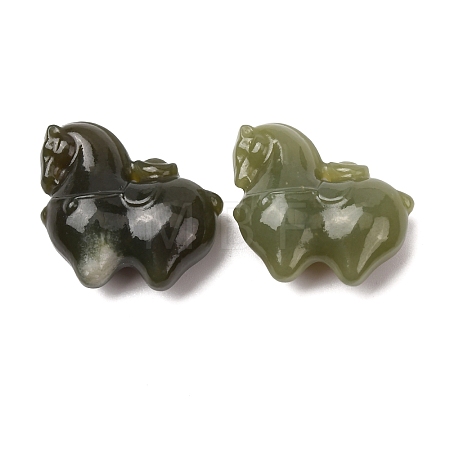 Natural Nephrite Jade Carved Pendants G-Z155-07-1
