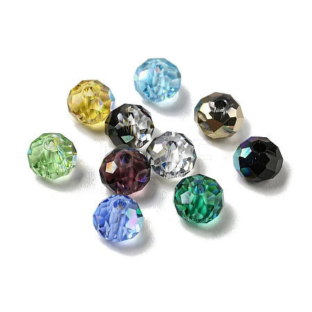Electroplate Glass Beads EGLA-Z004-01A-M-1