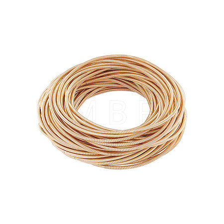 60Pcs Minimalist Steel Spring Chain Stretch Bracelets Set TWIR-UN0001-12KCG-1