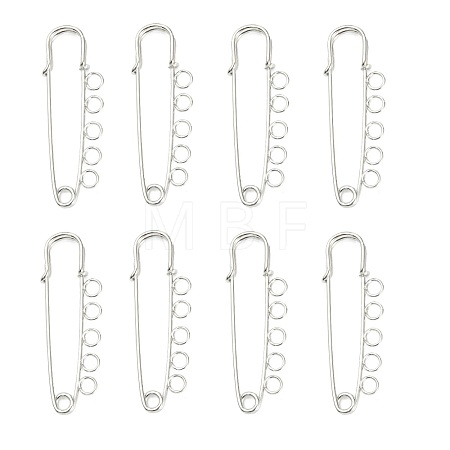 Iron Safety Brooch Findings X-MAK-Q004-04-1
