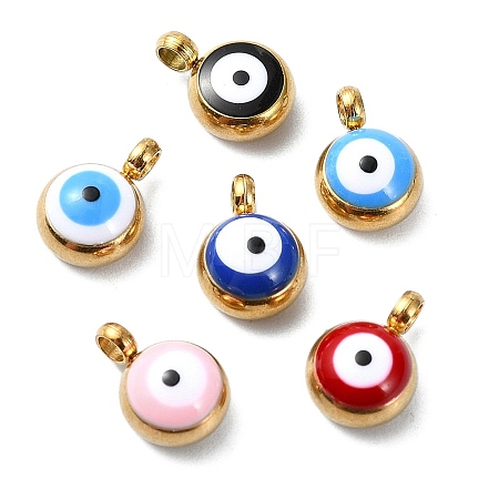 Ion Plating(IP) Real 18K Gold Plated 201 Stainless Steel Charms STAS-L024-020G-1