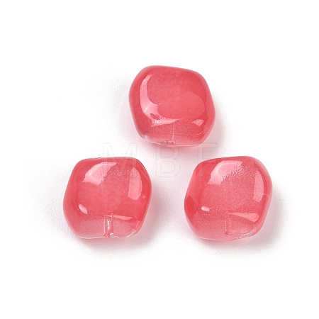 Transparent Glass Beads DGLA-E004-08H-1