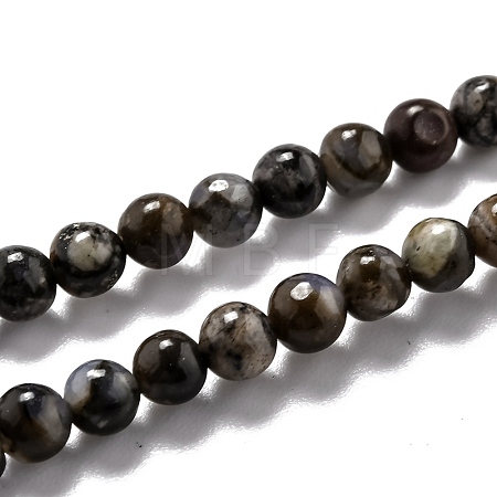 Natural Glaucophane Beads Strands G-O199-01A-1