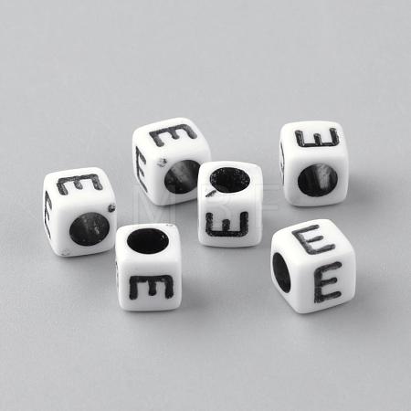 Opaque Acrylic Beads SACR-Q188-02E-1