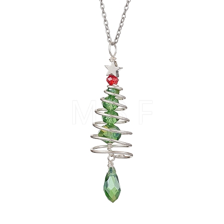 304 Stainless Steel Necklaces NJEW-JN05041-1