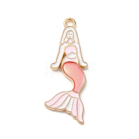 Alloy Enamel Pendants ENAM-E064-04KCG-01-1