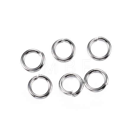 Tarnish Resistant 304 Stainless Steel Open Jump Rings A-STAS-D448-096P-4mm-1