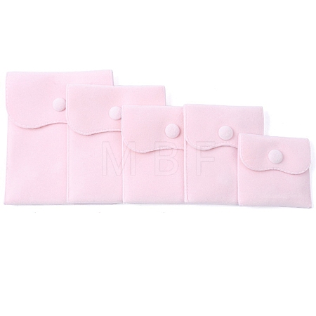 Velvet Jewelry Pouches WG29129-16-1