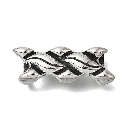 304 Stainless Steel Slide Charms STAS-F356-02AS-1