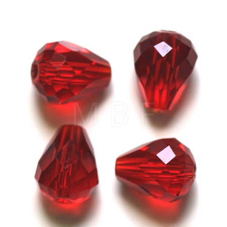 Imitation Austrian Crystal Beads SWAR-F062-10x8mm-05-1