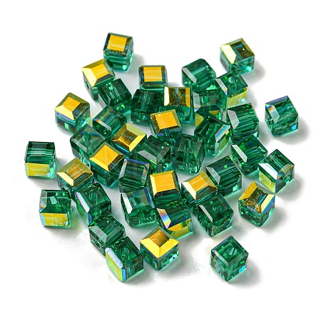 Electroplate Glass Beads EGLA-Z004-04A-01-1