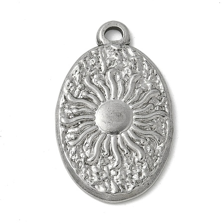 304 Stainless Steel Pendants STAS-L277-03C-P-1