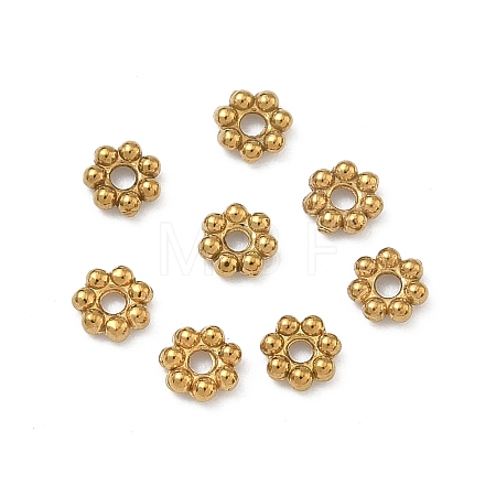304 Stainless Steel Beads STAS-P448-10A-G-1