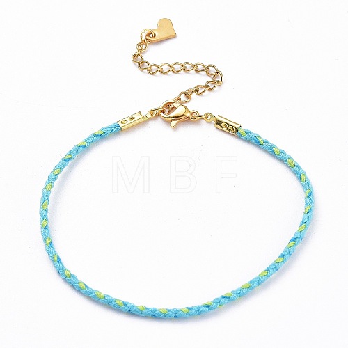 Cotton Braided Cord Bracelets BJEW-JB05671-02-1