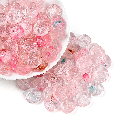 Transparent Acrylic Beads TACR-T028-41C-1