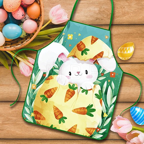 Cute Easter Pattern Cloth Sleeveless Apron PW-WG53213-02-1