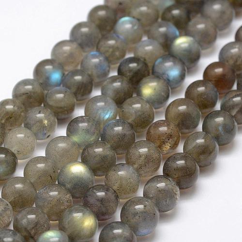 Natural Labradorite Beads Strands G-K209-04D-10mm-1