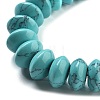 Synthetic Turquoise Beads Strands G-P559-A11-02-4