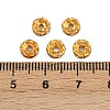 Iron Crystal Rhinestone Spacer Beads RB-A008-6MM-G-2