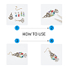 Brass Earring Hooks KK-PH0035-82-RS-4