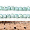 Anti-Tarnish Electroplate Glass Beads Strands EGLA-T021-4mm-15-08-4