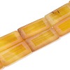 Dyed Natural Yellow Agate Beads Strands G-T144-25A-2