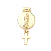 Religion Brass Pendants KK-H539-18G-03-1
