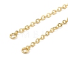 Rack Plating Brass Cable Chain Link Bracelet Making KK-TAC0016-05G-2