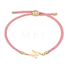1Pc Adjustable Nylon Cord Slider Bracelets for Women BJEW-LP0001-32M-03-1