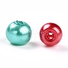 Baking Paint Pearlized Glass Pearl Beads X1-HY-Q003-3mm-M01-3
