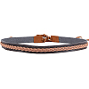 Imitation Leather Braided Southwestern Cowboy Hat Belt DIY-WH0449-01-1