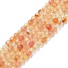 Natural Agate Beads Strands G-Q1000-02B-1