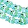 Handmade Lampwork Beads Strands LAMP-G154-07P-4