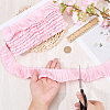 5M Double Layer Polyester Pleated Lace Ribbon OCOR-CY0003-97A-3