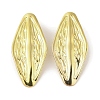 Leaf Brass Stud Earrings for Women EJEW-Q389-04G-1