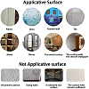 Acrylic Self Adhesive Furniture Films DIY-WH0221-29C-5
