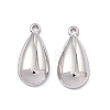 Non-Tarnish 304 Stainless Steel Pendants STAS-B031-26P-2