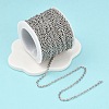 Tarnish Resistant 304 Stainless Steel Cable Chains CHS-R008-10-2