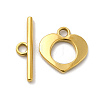 Ion Plating(IP) 304 Stainless Steel Toggle Clasps STAS-F290-07G-1