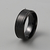 201 Stainless Steel Plain Band Ring for Men RJEW-WH0011-13B-1