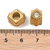 304 Stainless Steel Rhinestone European Beads RB-CBA72D5-04G-02-3