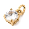 Birthdaystone Theme April 304 Stainless Steel Charms STAS-B128-60G-04-2